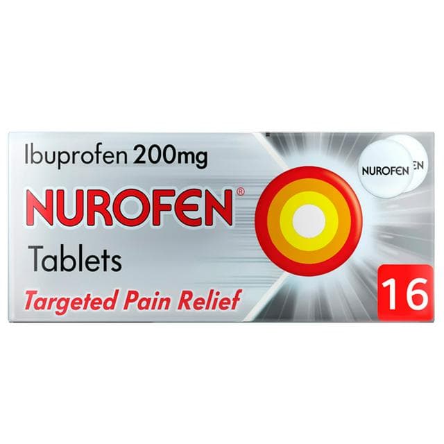 Nurofen Ibuprofen Pain Relief 200mg Tablets x16 - gallery image 1