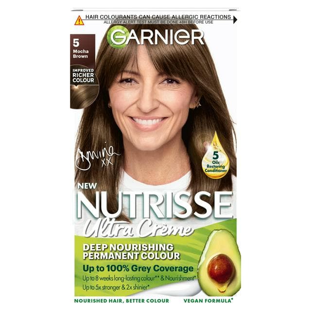 Garnier Nutrisse Permanent Hair Dye Mocha Brown 5 - gallery image 1