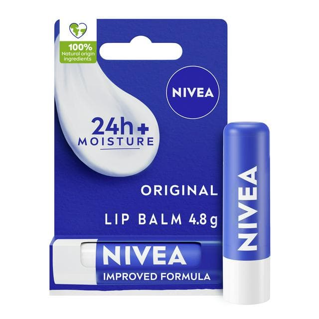 Nivea Lip Balm, Original Care 4.8g - gallery image 1