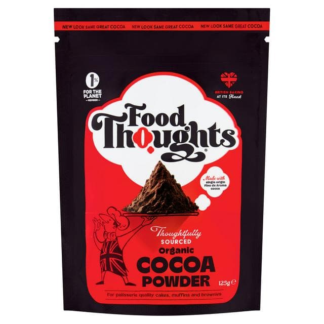Food Thoughts Organic Cocoa Powder 125g - gallery image 1