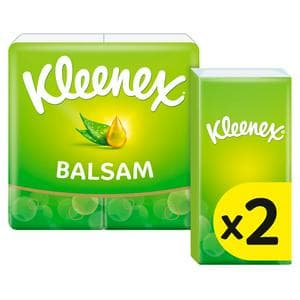 Kleenex 2 x 9 Sheets Balsam Pocket Tissues