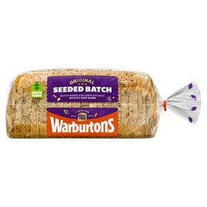 Warburtons Thick Sliced Seeded Bread 800g