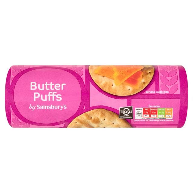 Sainsbury's Butter Puffs Biscuits 200g - gallery image 1