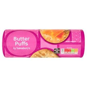 Sainsbury's Butter Puffs Biscuits 200g