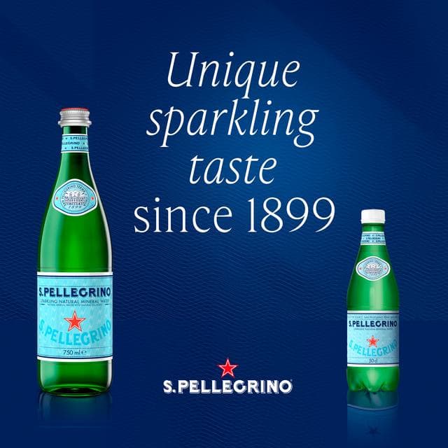 San Pellegrino Sparkling Natural Mineral Water 6x1L - gallery image 2