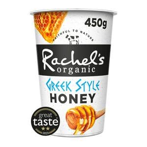 Rachel's Organic Greek Style Honey Yogurt 450g