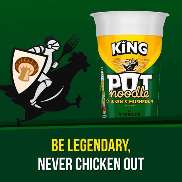 Pot Noodle King Pot Chicken & Mushroom 114g - gallery image 6