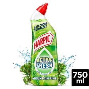 Harpic Active Fresh Mountain Pine Toilet Cleaning Gel 750ml