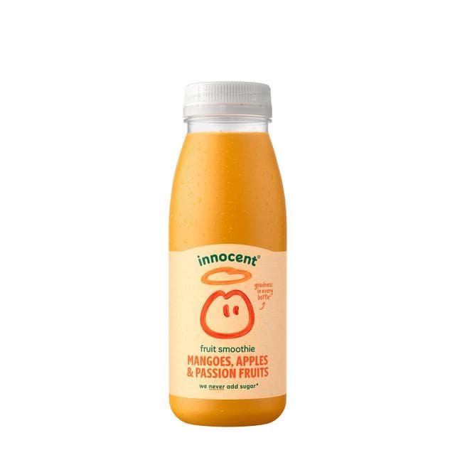 Innocent Mangoes, Apples & Passion Fruits Smoothie 250ml - gallery image 2