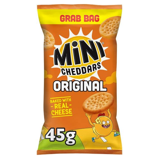 Jacob's Mini Cheddars Original Crisps 45g - gallery image 1