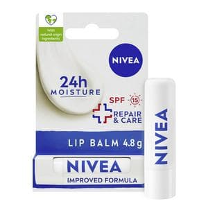 Nivea Soothe & Protect Lip Balm SPF15 For Dry Lips 4.8g