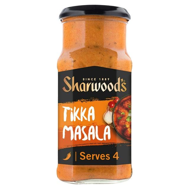 Sharwood's Tikka Masala Curry Sauce 420g - gallery image 1