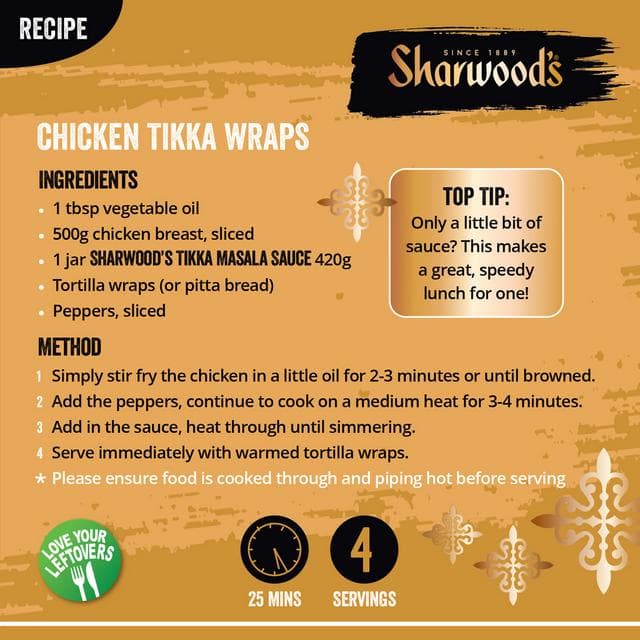 Sharwood's Tikka Masala Curry Sauce 420g - gallery image 3