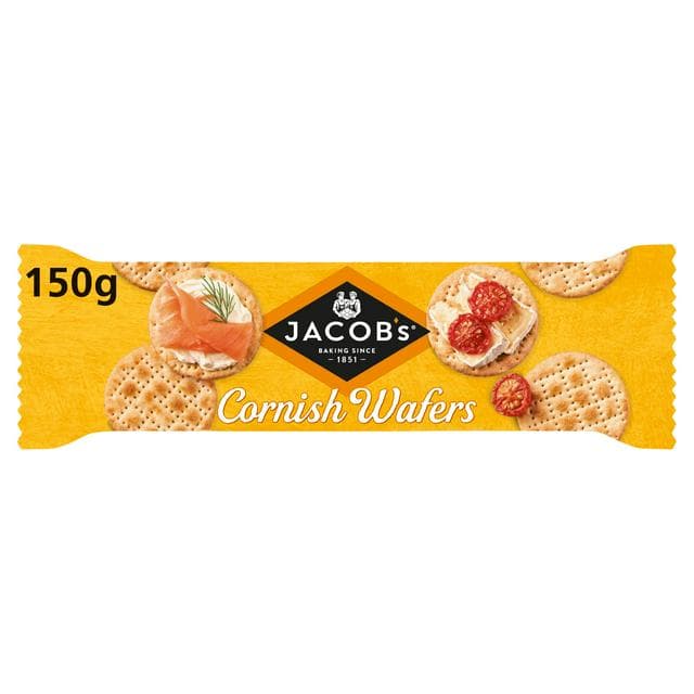 Jacob's Cornish Wafers Crackers 150g - gallery image 1