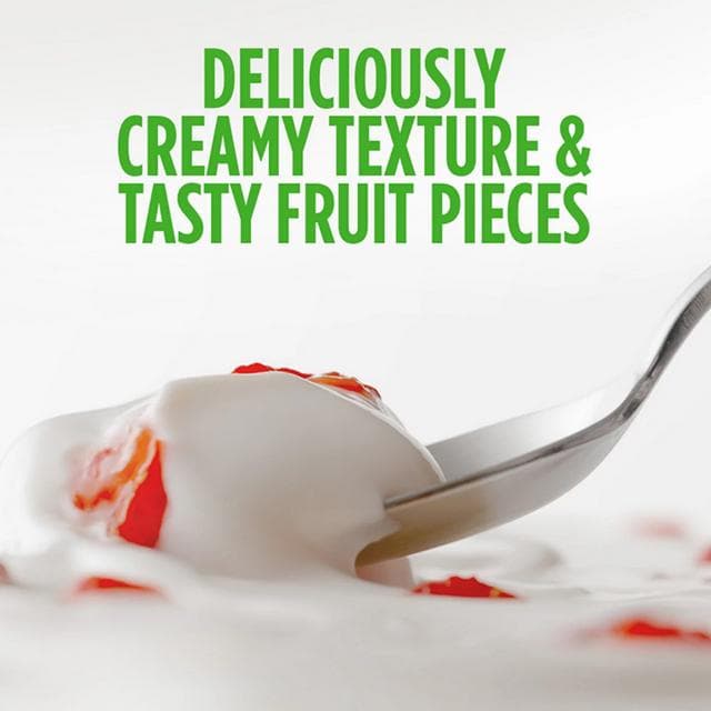 Activia Cherry Fat Free No Added Sugar Gut Health Fruit Yoghurt Multipack 4 x 115g - gallery image 4