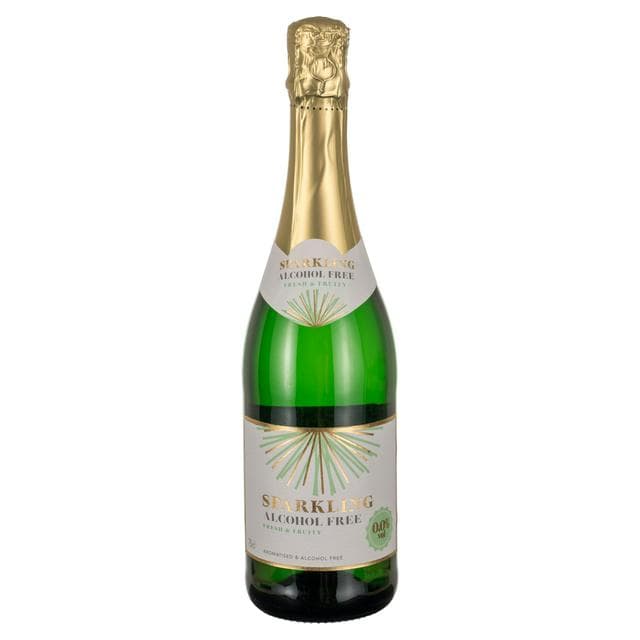 Sainsbury's 0.0% Alcohol Free Sparkling White Wine 75cl - gallery image 1
