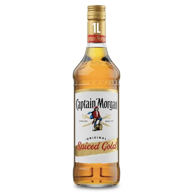 Captain Morgan Original Spiced Gold Rum 35% vol 1L - gallery image 1