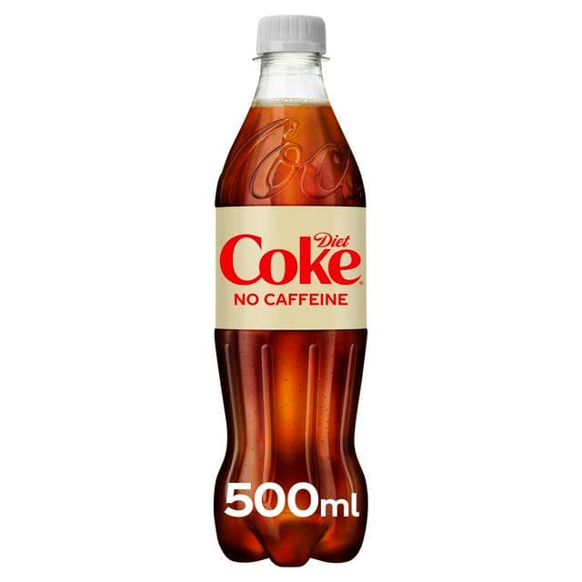 Diet Coke No Caffeine Cola 500ml Bottle - gallery image 1