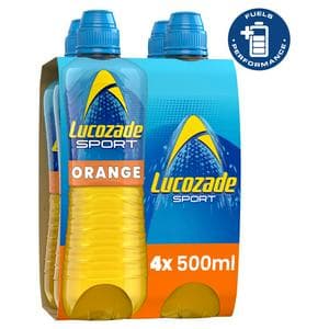 Lucozade Sport Drink Orange 4x500ml