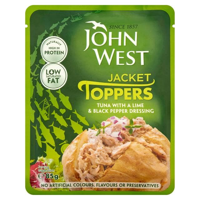 John West Tuna with a Twist, Lime & Black Pepper 85g - gallery image 1