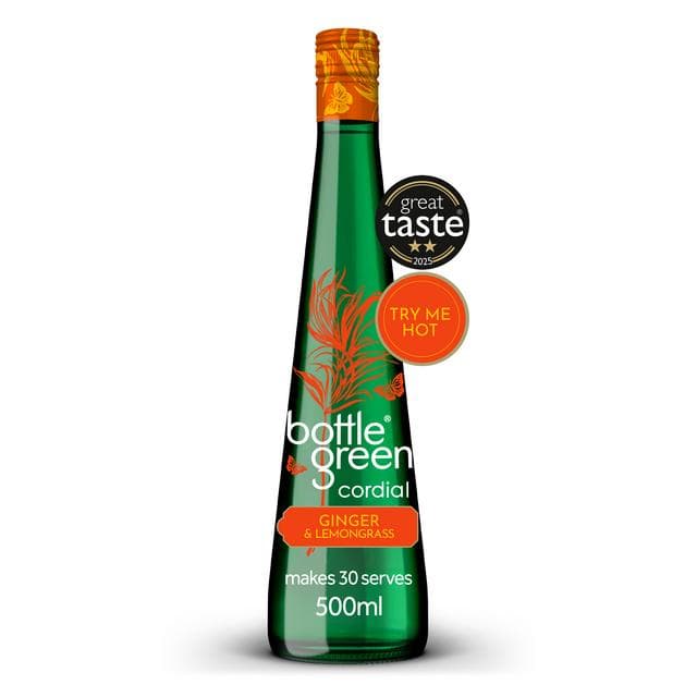 Bottlegreen Ginger & Lemongrass Cordial 500ml - gallery image 2
