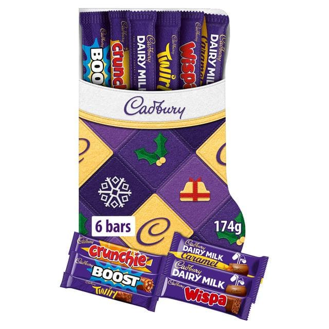 Cadbury 174g Chocolate Christmas Stocking Selection Box - gallery image 1