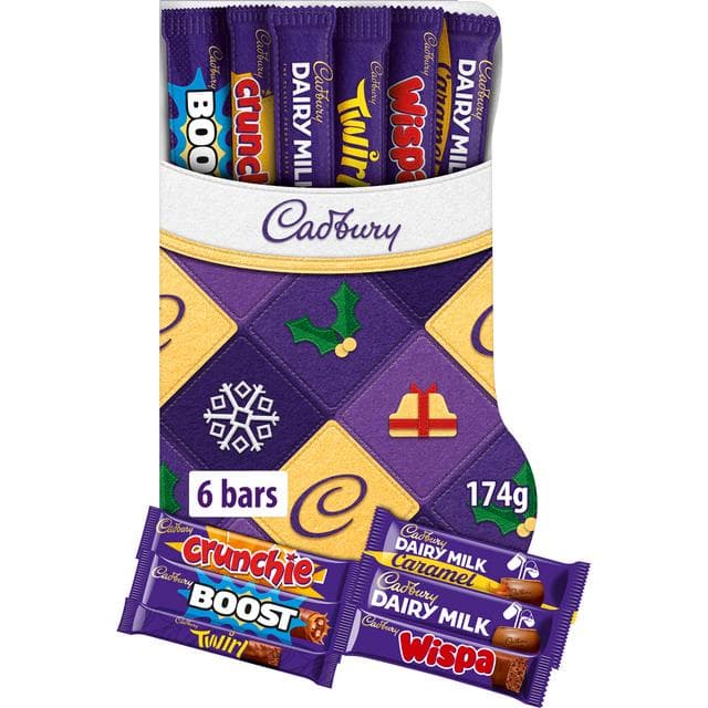 Cadbury 174g Chocolate Christmas Stocking Selection Box - gallery image 2