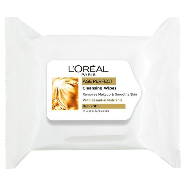 L'Oréal Paris Age Perfect Cleansing Face Wipes x25 - gallery image 1