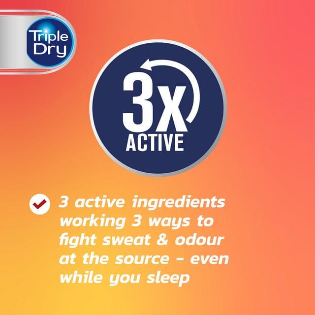 Triple Dry Anti-Perspirant Deodorant, Fragrance Free 150ml - gallery image 4