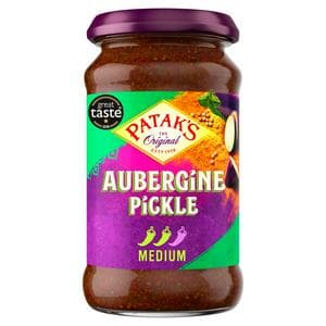 Pataks 312g Indian Aubergine Pickle