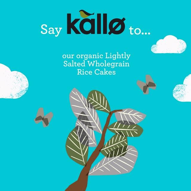 Kallo Organic Lightly Salted Rice Cakes 130g - gallery image 3