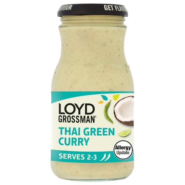 Loyd Grossman Thai Green Curry Sauce 350g - gallery image 1