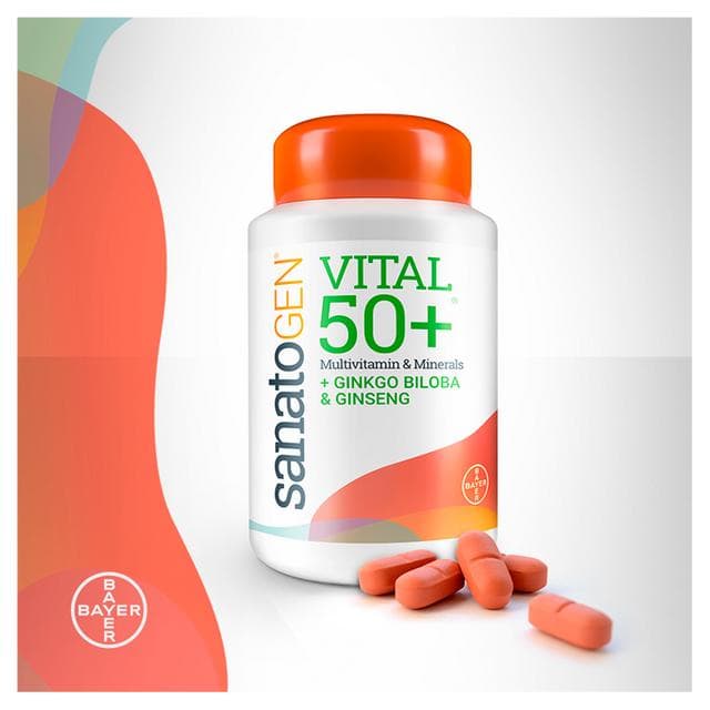 Sanatogen Vital 50+ Multivitamin Tablets x30 - gallery image 2