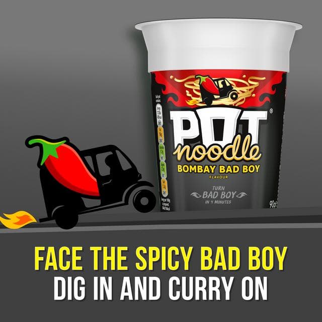 Pot Noodle Bombay Bad Boy 90g - gallery image 4