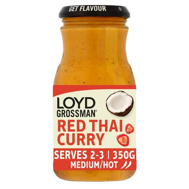 Loyd Grossman Thai Red Curry Sauce 350g - gallery image 1