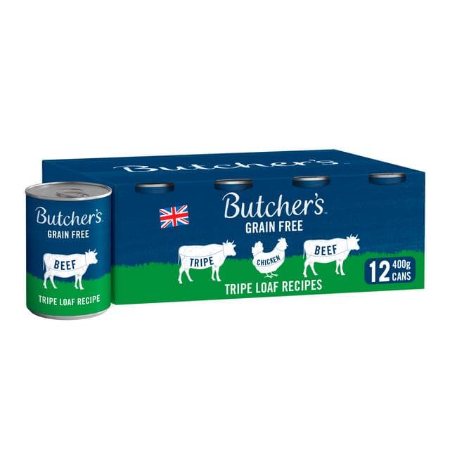 Butcher's Tripe Loaf Recipes Dog Food Tins 12x400g - gallery image 3