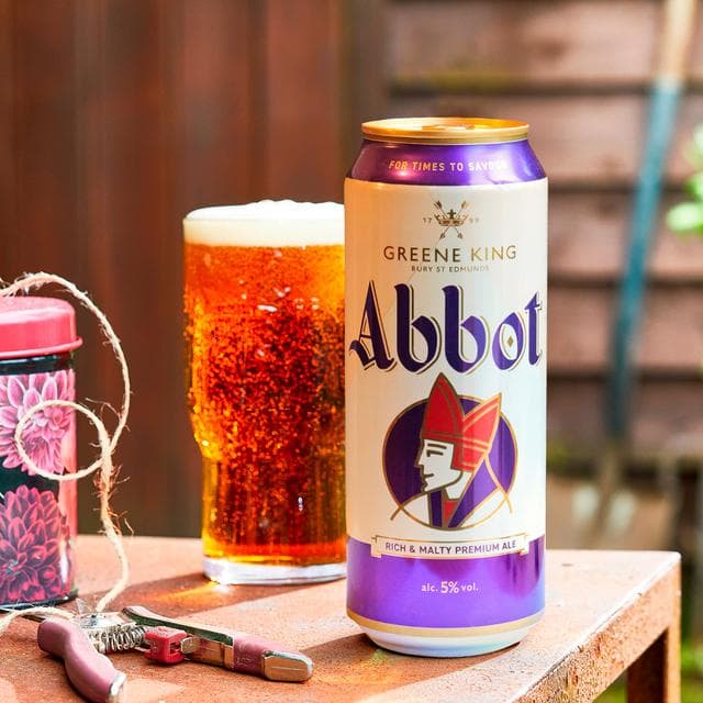 Greene King Abbot Ale Beer Cans 4x500ml - gallery image 3