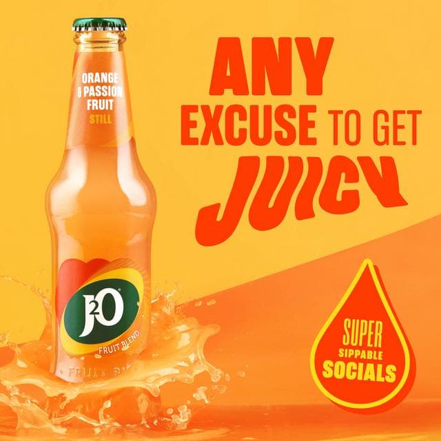 J2O Orange & Passion Fruit 4x275ml - gallery image 4