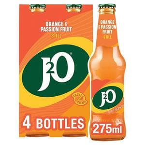 J2O Orange & Passion Fruit 4x275ml