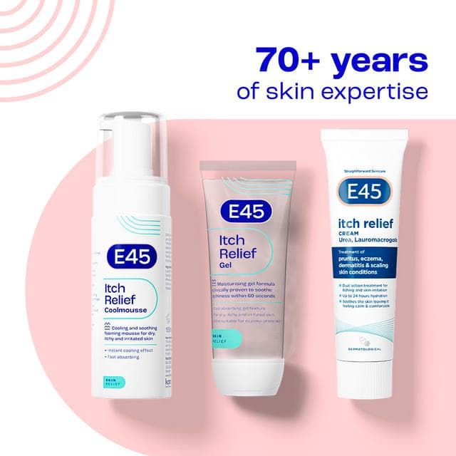 E45 Itch Relief Body Cream for Itchy & Irritated Skin 100g - gallery image 3