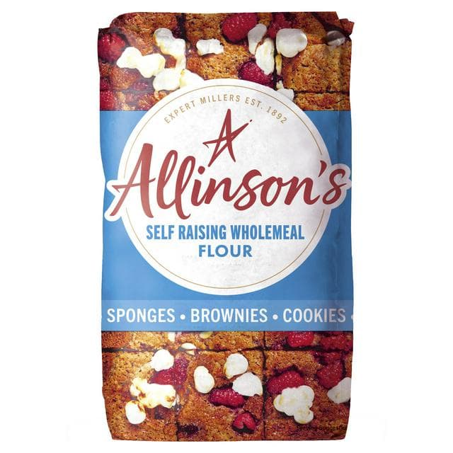 Allinson's Wholemeal Self Raising Flour 1kg - gallery image 1