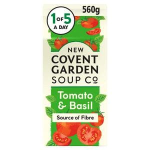 New Covent Garden Soup Co. 560g Tomato & Basil Soup