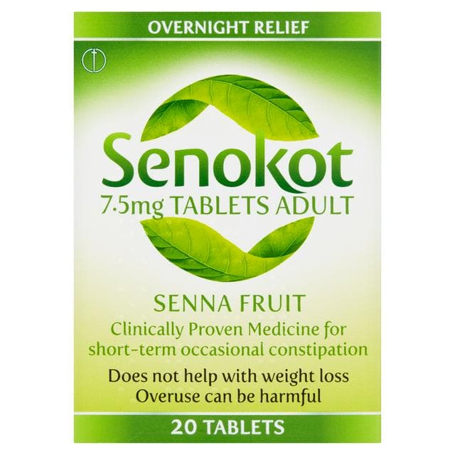 Senokot Constipation Relief Tablets x20 - gallery image 1
