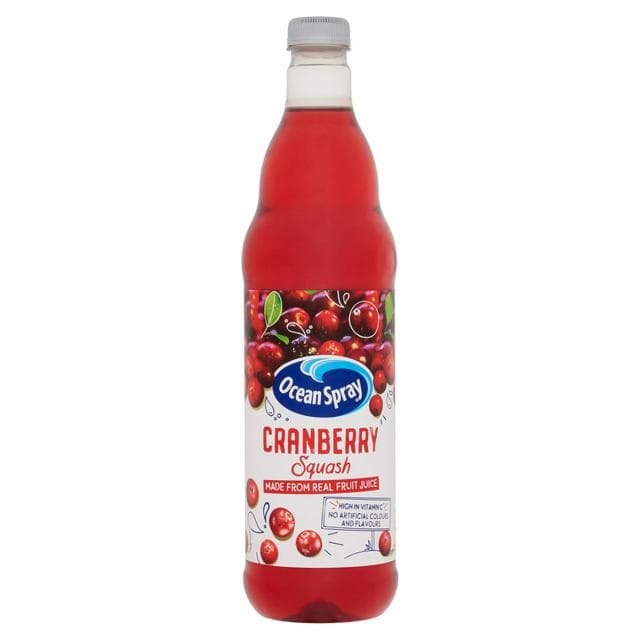 Ocean Spray Cranberry Squash 1L - gallery image 1