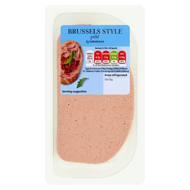 Sainsbury's Brussels Pate 170g - gallery image 1