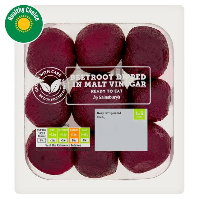 Sainsbury's Beetroot In Vinegar 300g - gallery image 1