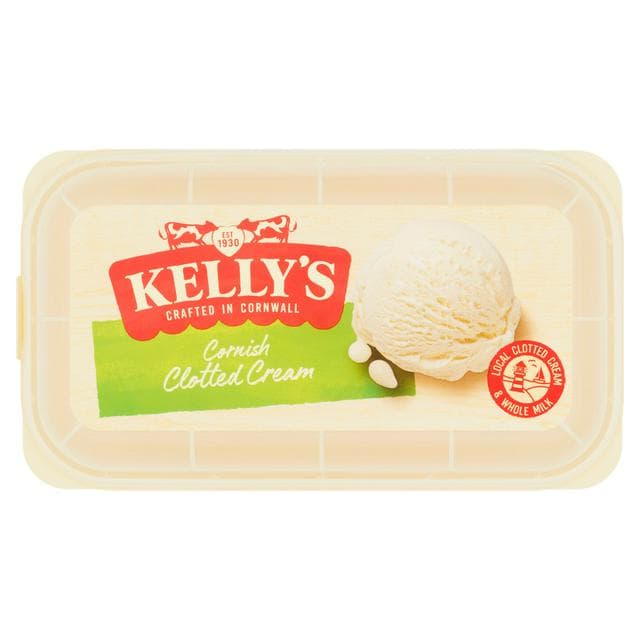 Kelly's Cornish Clotted Ice Cream 950ml - gallery image 1