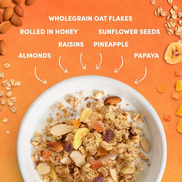 Jordans Crunchy Oat Fruit & Nut Granola Breakfast Cereal 750g - gallery image 2