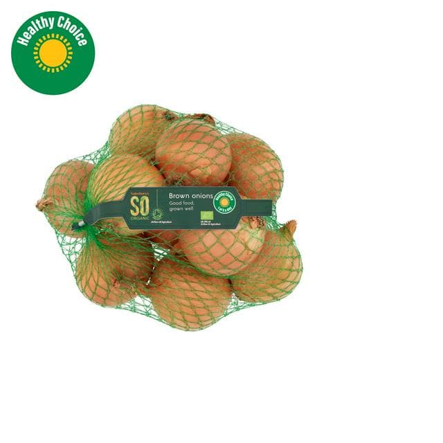 Sainsbury's Onions, SO Organic 750g - gallery image 1