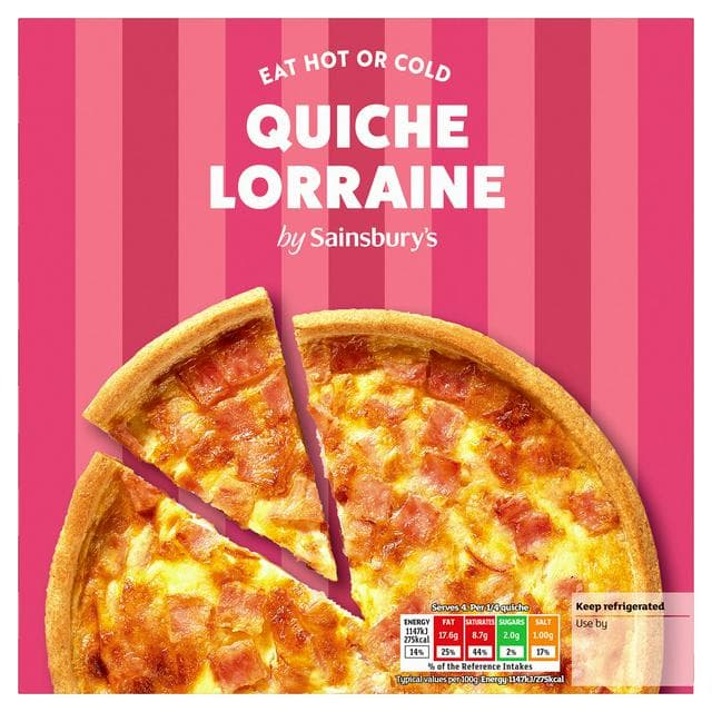 Sainsbury's Quiche Lorraine 400g - gallery image 1